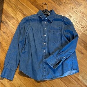 Banana Republic Medium Blue Denim Shirt- like new